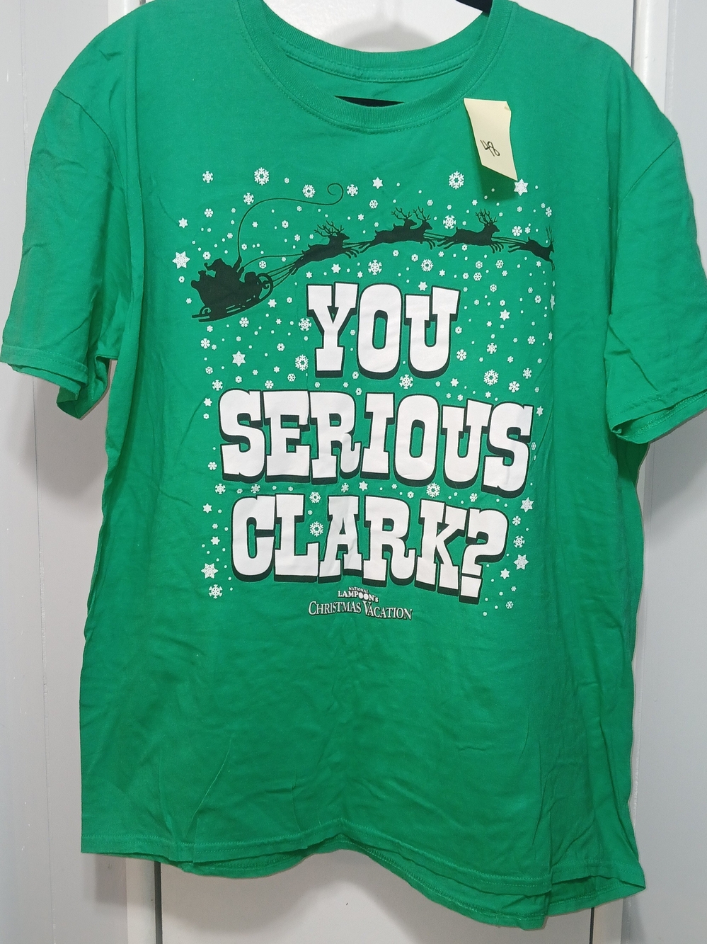 Ripple Junction Green 'You Serious Clark?' Graphic Tee